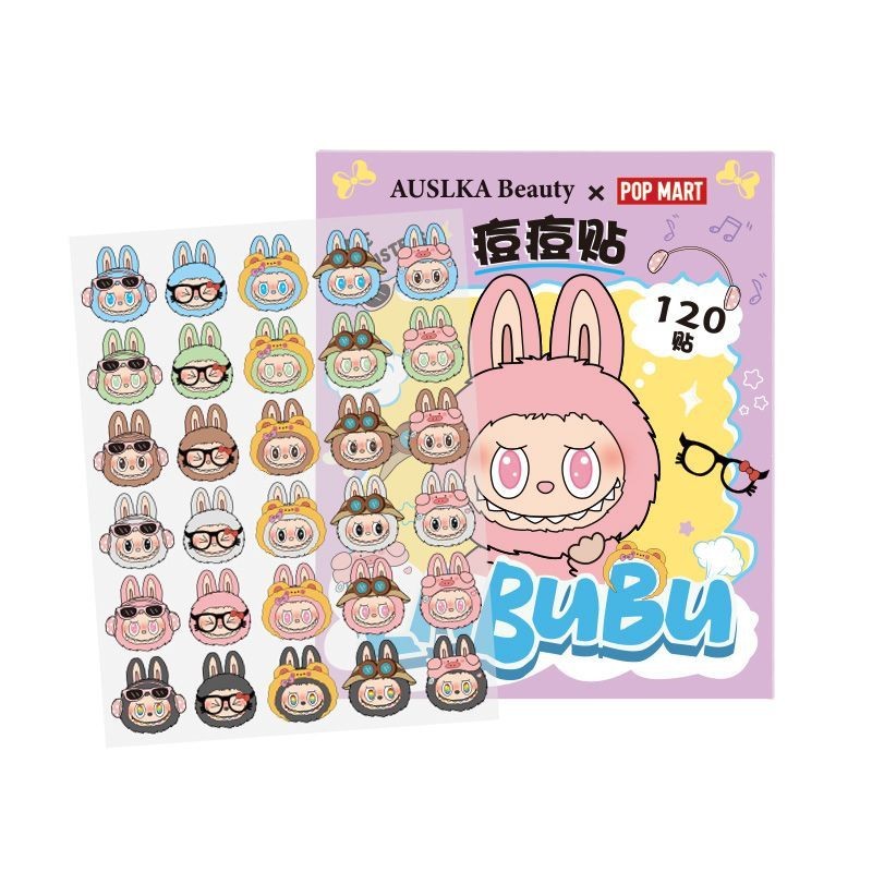 สินค้าใหม่พร้อมสต็อก AUSLKABeauty labuu Joint Acne Patch น่ารัก labu คอนซีลเลอร์ Patch ผ่อนคลายแต่งห
