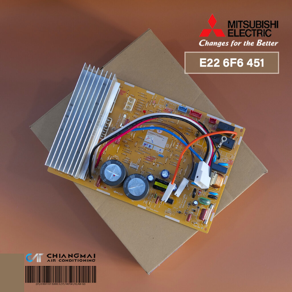 E226F6451 / E220X2451 (MUY-GY18VF-TH1) แผงวงจรแอร์ Mitsubishi Electric แผงบอร์ดแอร์มิตซูบิชิ แผงบอร์