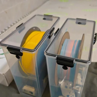 PULSEE Filament Drying Box, Real-Time Monitoring Sealing Storage Box, Moisture-Proof Printer Material Box Holder For All FDM
