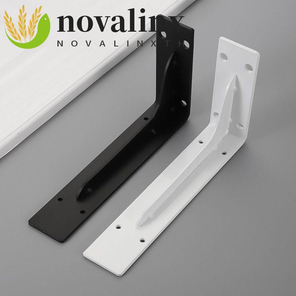 ขายึดชั้นวางขาตั้งกล้อง NOVALINX ขายึดชั้นวางลอยรูปตัว L สําหรับงานหนัก ชั้นวางรองรับโหลดสูง 6-18IN 