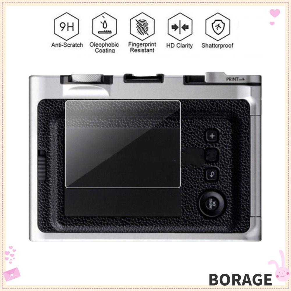 BORAG กระจกนิรภัย Premium UHD 2.5D ฟิล์มป้องกันสําหรับ Fujifilm instax mini EVO