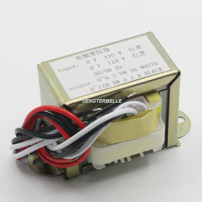 1PC 30VA (30W)E-Core Audio Transformer สําหรับ Tube Preamplifier 170V @0.1A + 6.3V@2A