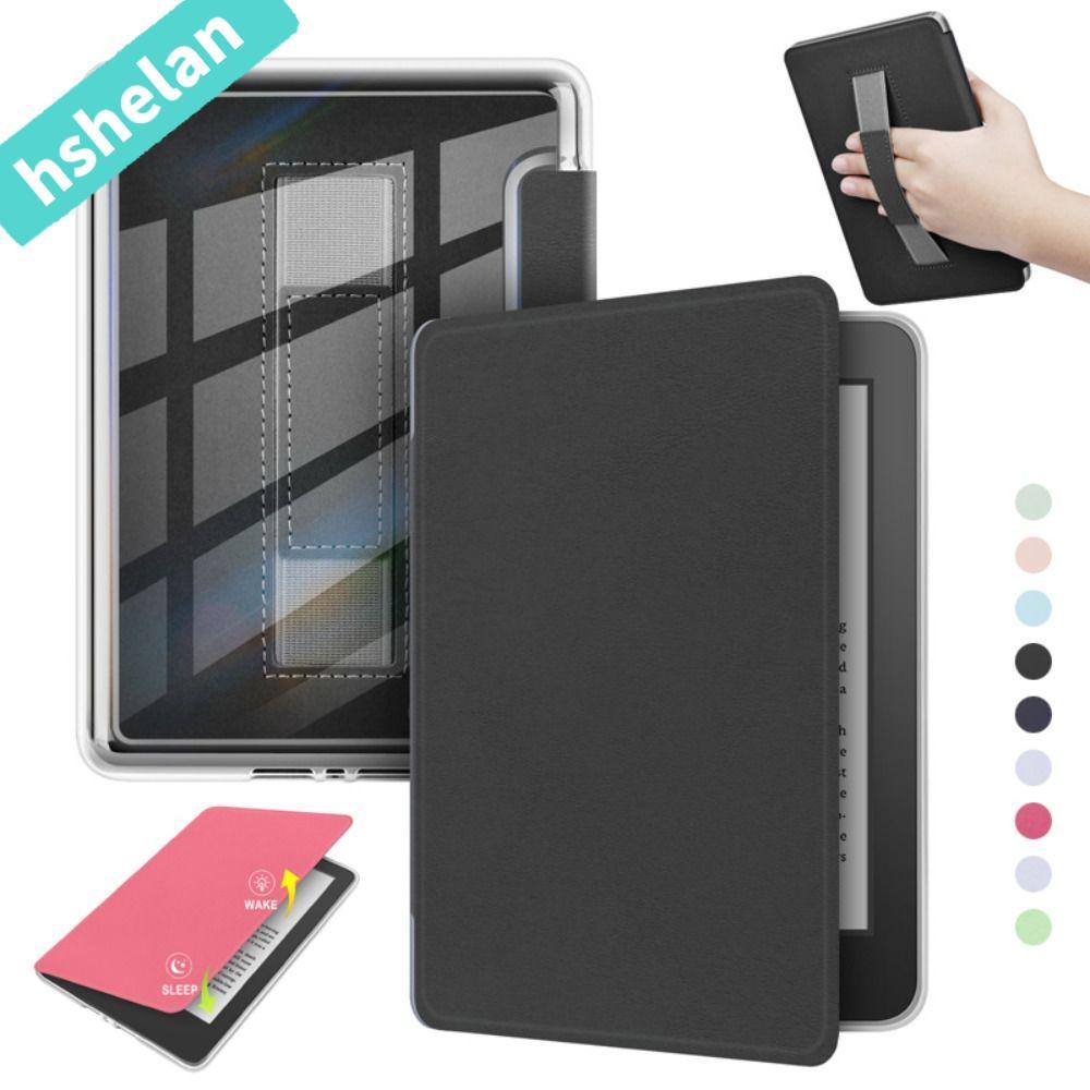 HSHELANF6 e-Reader Cover, กันกระแทก Auto Wake/Sleep , Hand Support สมาร์ทเกราะป้องกันสําหรับ Kindle 