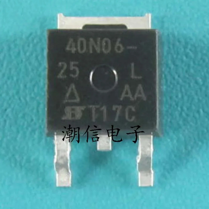 10piecce SUD40N06-25L SUD40N06 40N06-25L TO-252 MOS FET ทรานซิสเตอร์ 30A 60V 100% เดิม