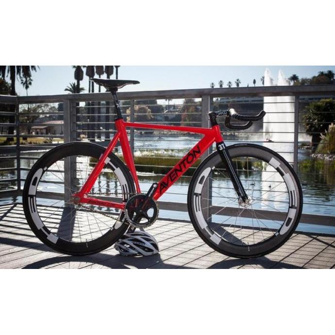 @ BIKE FIXED GEAR American AVENTON MATARO LOW Frame สีดํา