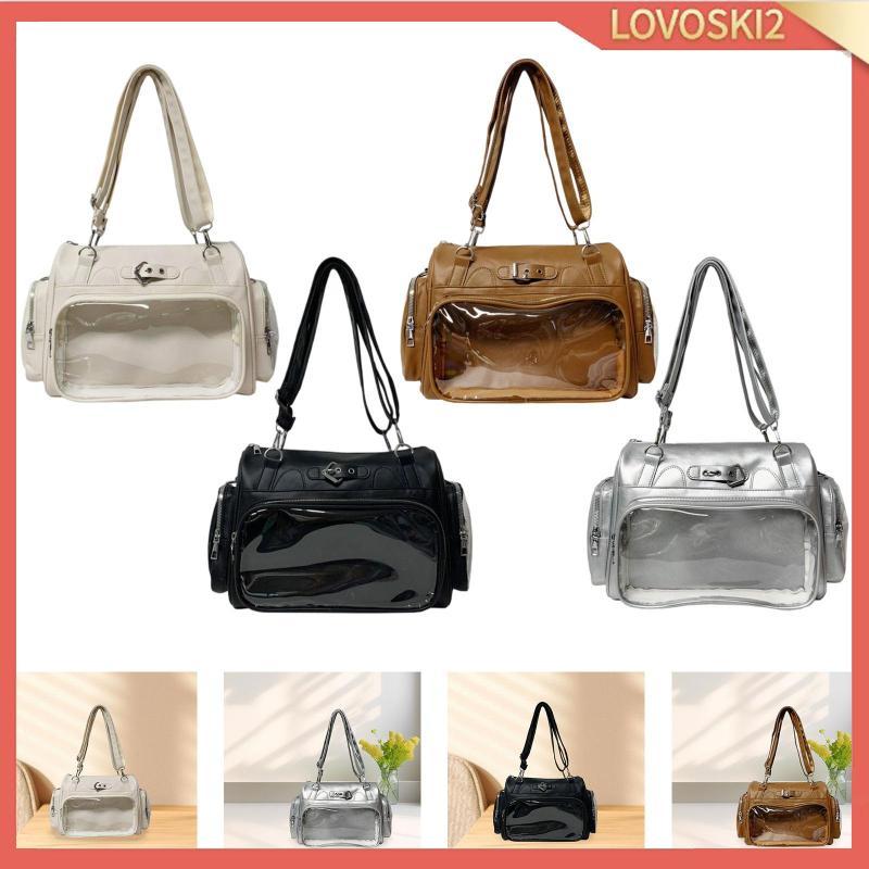 [Lovoski2] กระเป๋า Ita, กระเป๋าถือ DIY, กระเป๋าสะพายไหล่สําหรับช้อปปิ้ง, นิทรรศการอะนิเมะ, คอสเพลย์ป