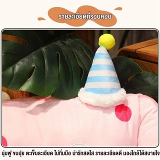 เบาะรองนั่ง มีที่พิงหลัง ภาพการ์ตูนรักมาก นุ่มนิ่มนั่งสบาย นั่งพักผ่อน ช่วยลดอาการปวดเมื่อย