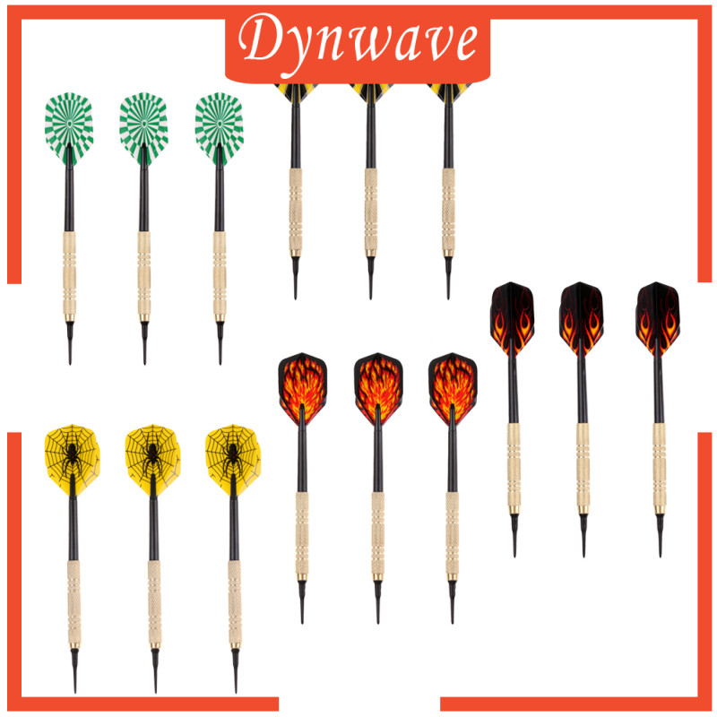 ชุด Dart Safety Soft Tip 15 ชิ้น สําหรับกระดานปาเป้าอิเล็กทรอนิกส์นุ่ม