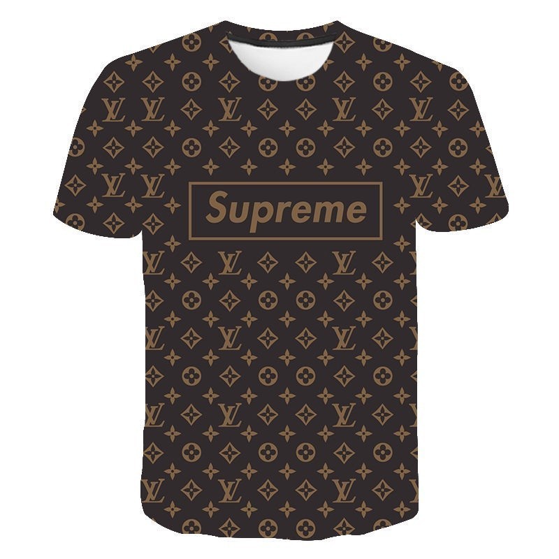 เสื้อยืดแขนสั้นหลุยส์ วิตตอง สำหรับผู้ชายและผู้หญิง หลายไซส์ ราคา ถูกที่สุด ดีลบีเคเค แกลเลอรีภาพที่ 6