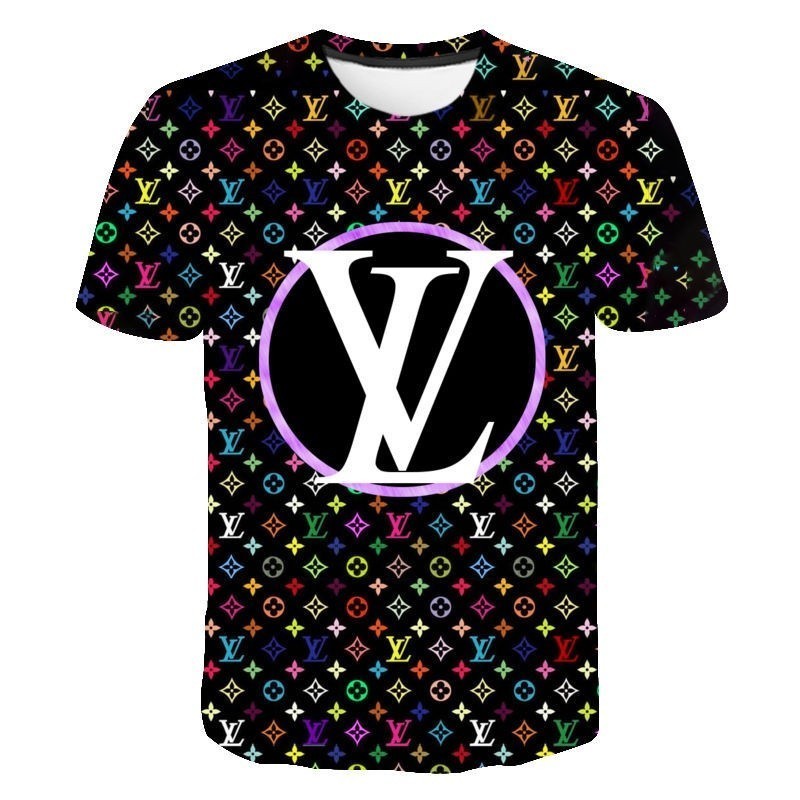เสื้อยืดแขนสั้นหลุยส์ วิตตอง สำหรับผู้ชายและผู้หญิง หลายไซส์ ราคา ถูกที่สุด ดีลบีเคเค แกลเลอรีภาพที่ 7
