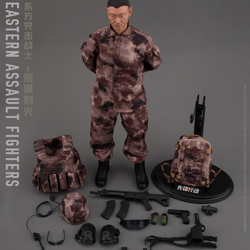 KSJYTOY & JEU 1/6 Soldier Assault Operation Figure Figure Soldier Soldier Movable Model