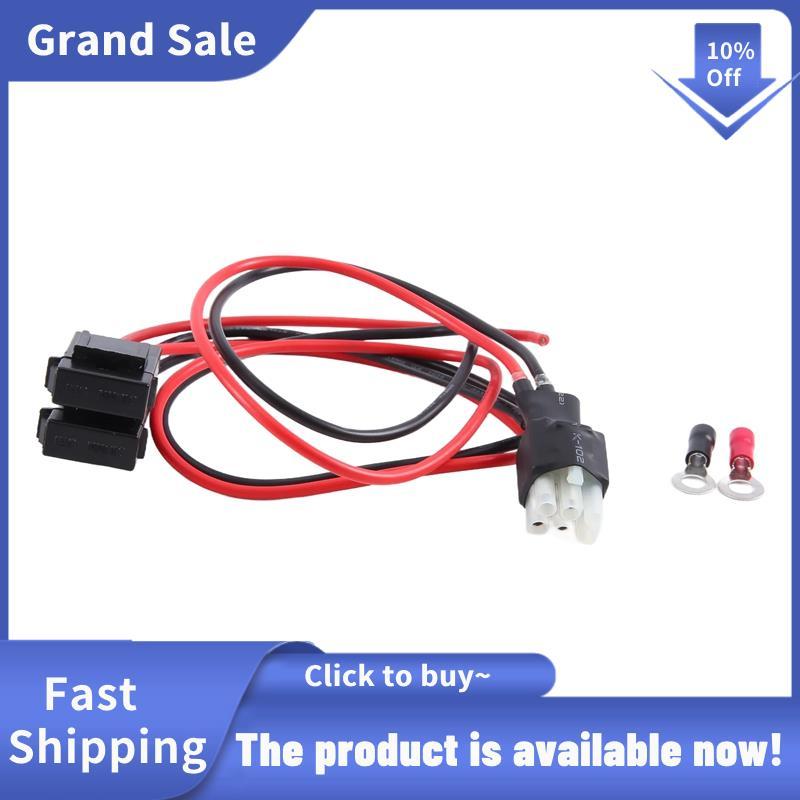 30A 1M ฟิวส์ 6 PIN คลื่นสั้นสายไฟสําหรับ FT-857D FT-897D