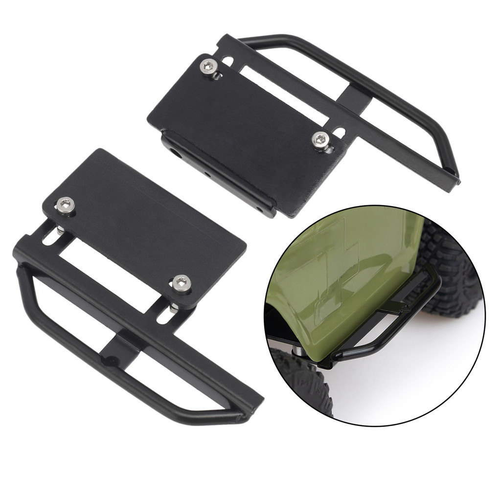 [juntzym] อัพเกรดคันเหยียบด้านข้างสําหรับ SCX24 1/24 RC Hobby Car DIY อุปกรณ์ตกแต่งรถยนต์