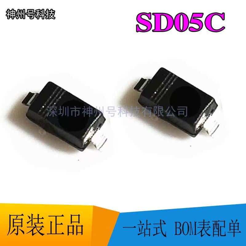 ESD Suppressor/TVS Patch Instant Diode SD05C-01FTG SOD323 SD05C.TCT