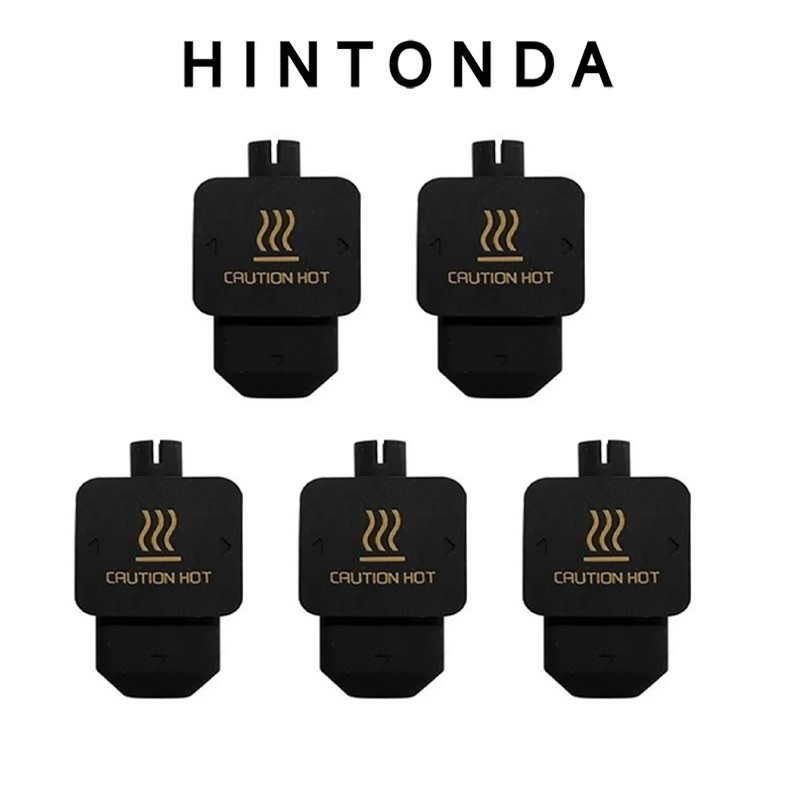 Bambu Lab Bambu Lab 3D อุปกรณ์เสริมเครื่องพิมพ์ H2D/H2S/P2S Hot End เครื่องพิมพ์ซิลิโคนฝาครอบความร้อ