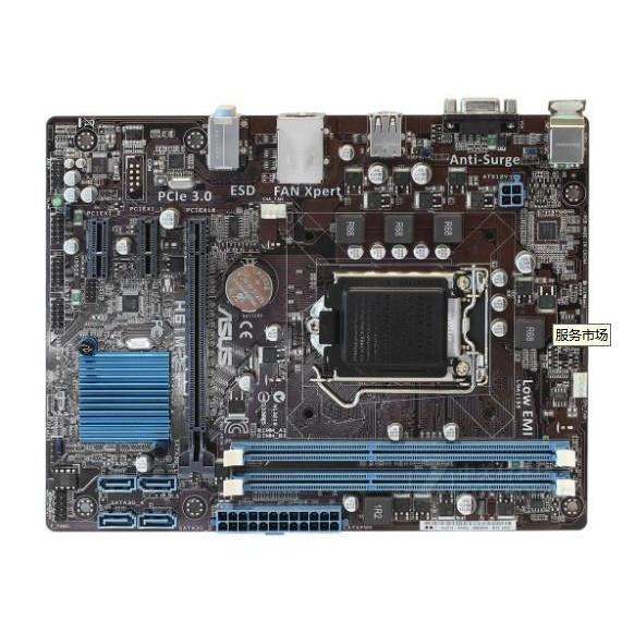 แพ็คหนึ่งปีสําหรับใหม่!Asus H611M-EK5 h6m-ds2 เมนบอร์ด b7 p8h61m 115QPA5 Pin i5 3