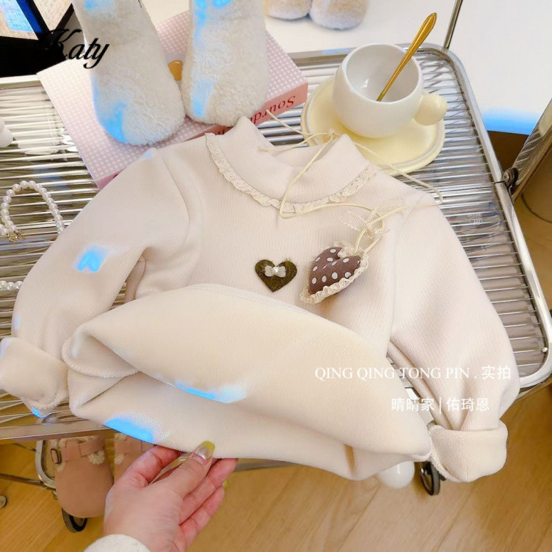 สเวทเตอร์ขนแกะแบบใหม่ ปี 2026 สำหรับฤดูหนาว ออกแบบให้อบอุ่นและสวมใส่ง่าย มีทั้งไซส์เด็กและผู้ใหญ่เสื้อผ้าเด็กผู้หญิง - รูปที่ 4