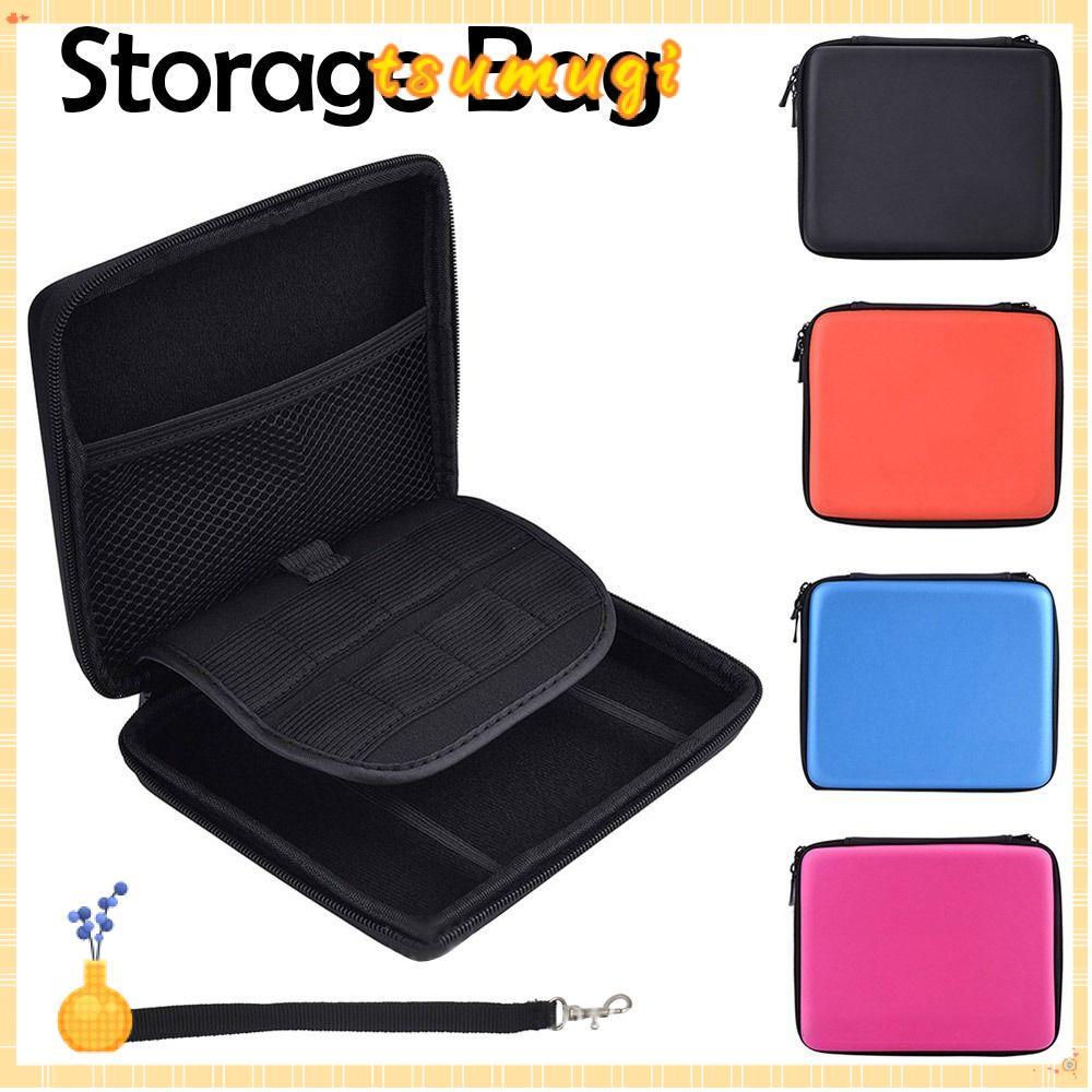TSUMUGI เกมคอนโซลกระเป๋า,กระเป๋าซิป Travel เกมพกพา, กระเป๋าถือแบบพกพามือถือ Gamepad Protector สําหรับ 2DS
