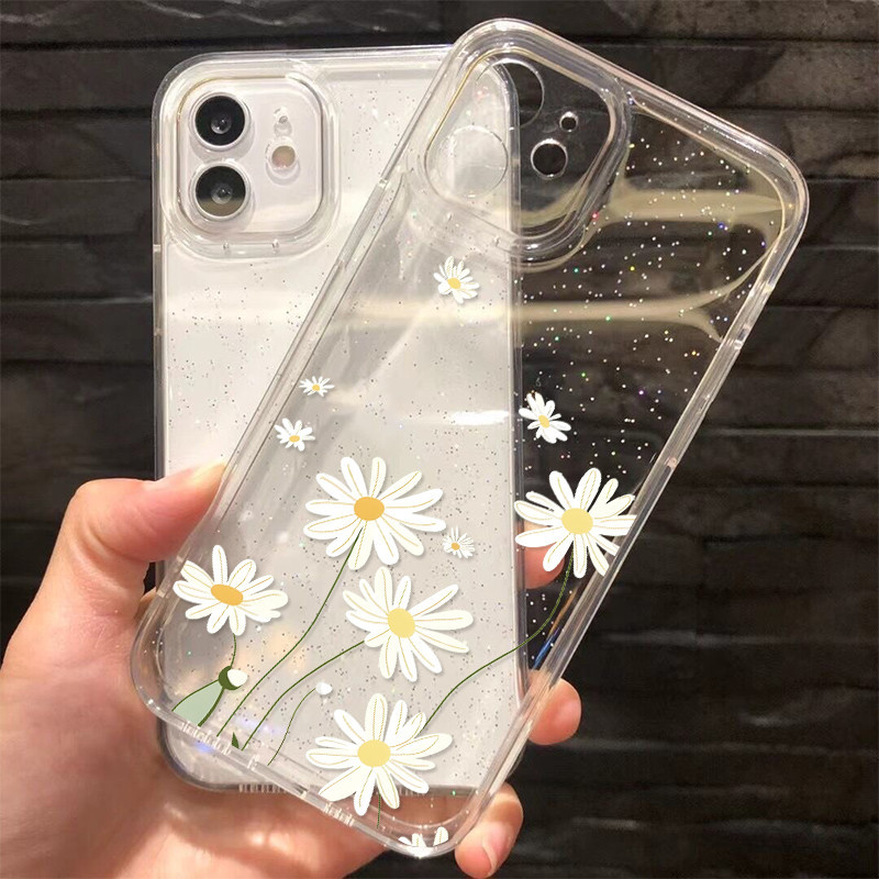🍄POPPA🍄เคสใสกากเพชรลายน่ารักๆ สำหรับเคส iPhone 17 11 Pro Max 13 11 12 14 15 Pro Max 7 8 14 16 Plus X XS XR Max SE 2020 - รูปที่ 6
