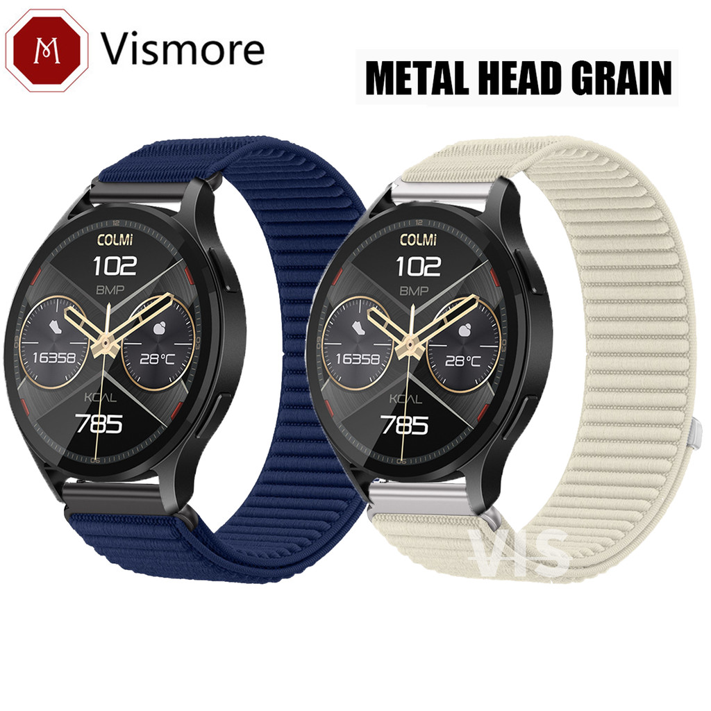 Velcro ไนลอนทอสําหรับ COLMI P60/P68/P78/P82/P8/P9/P28/P73/P76/P81 Plus Pro Land 2S/C81/C8/M41/M42/V3