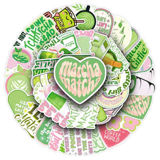 ❉ สติ๊กเกอร์ Matcha Girls Series 03 ❉ 50 ชิ้น/เซ็ตกันน้ํา DIY Fashion Decals สติ๊กเกอร์ Doodle
