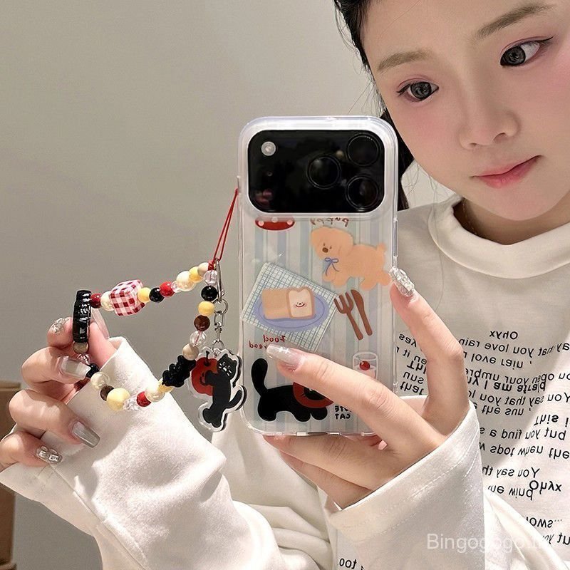 เคสโทรศัพท์ เหมาะสําหรับ iPhone 7 8 X XS XR XSMAX 11 12 13 14 15 16 17 Pro max Plus Air แจกันแมวสุนั