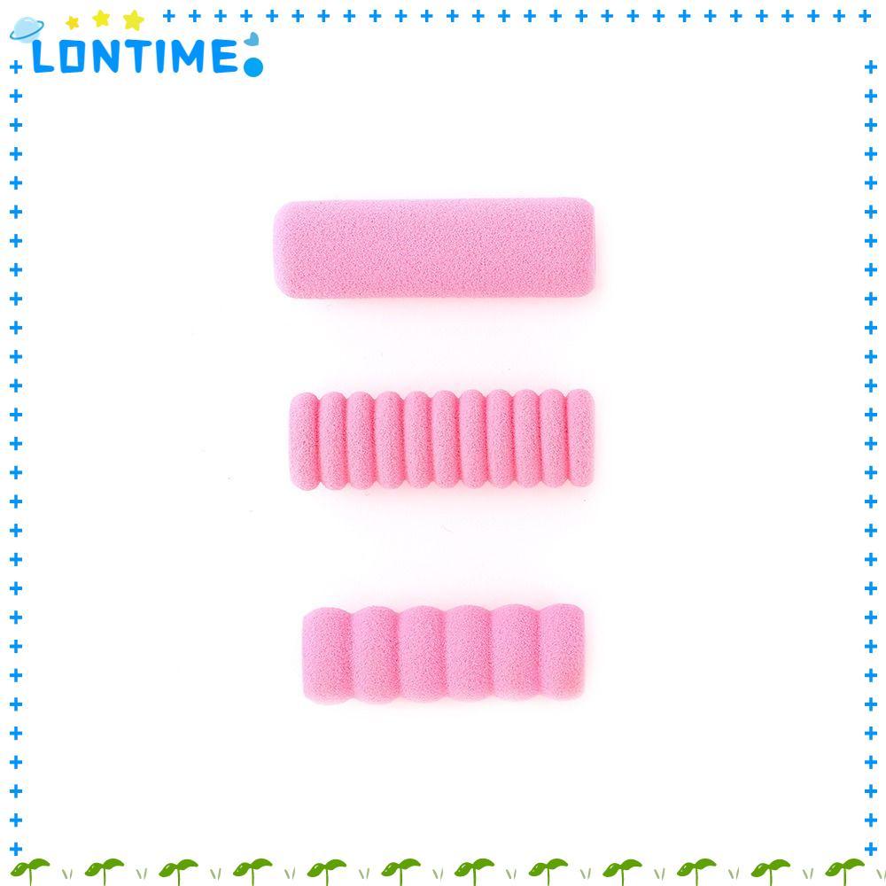 LONTIME 10 ชิ้นการเขียน Aid Grip, Soft Texture ฟองน้ําปากกา Gripper, สบาย Ergonomic ปากกาแขนนักเรียน