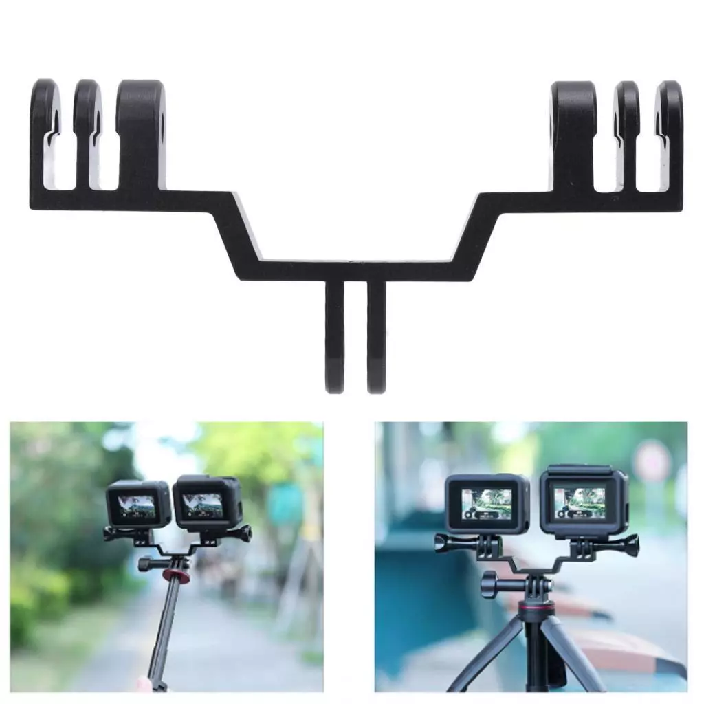 Dual Head Mount อะแดปเตอร์กล้อง GoPro
