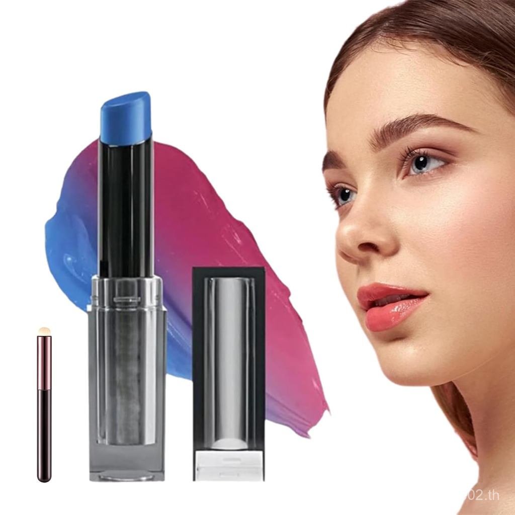 PH Adjusting Lip, InstaPh Ph Adjusting Lip Balm, Cheek Tint Gloss Lipgloss (สีน้ําเงิน)
