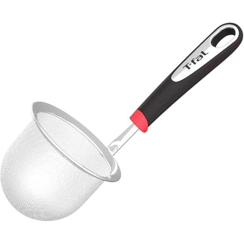 T-fal Strainer Colander Stainless Steel Dishwasher Safe "Ingenio Deep Mesh Skimmer" K21350