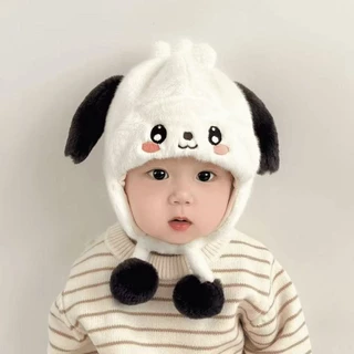 TH BABY หมวกเด็ก ไหมพรม หนาว น่ารัก ถัก กันลม ให้ความอบอุ่น เด็กชาย เด็กหญิง ระบายอากาศ นุ่ม สบาย