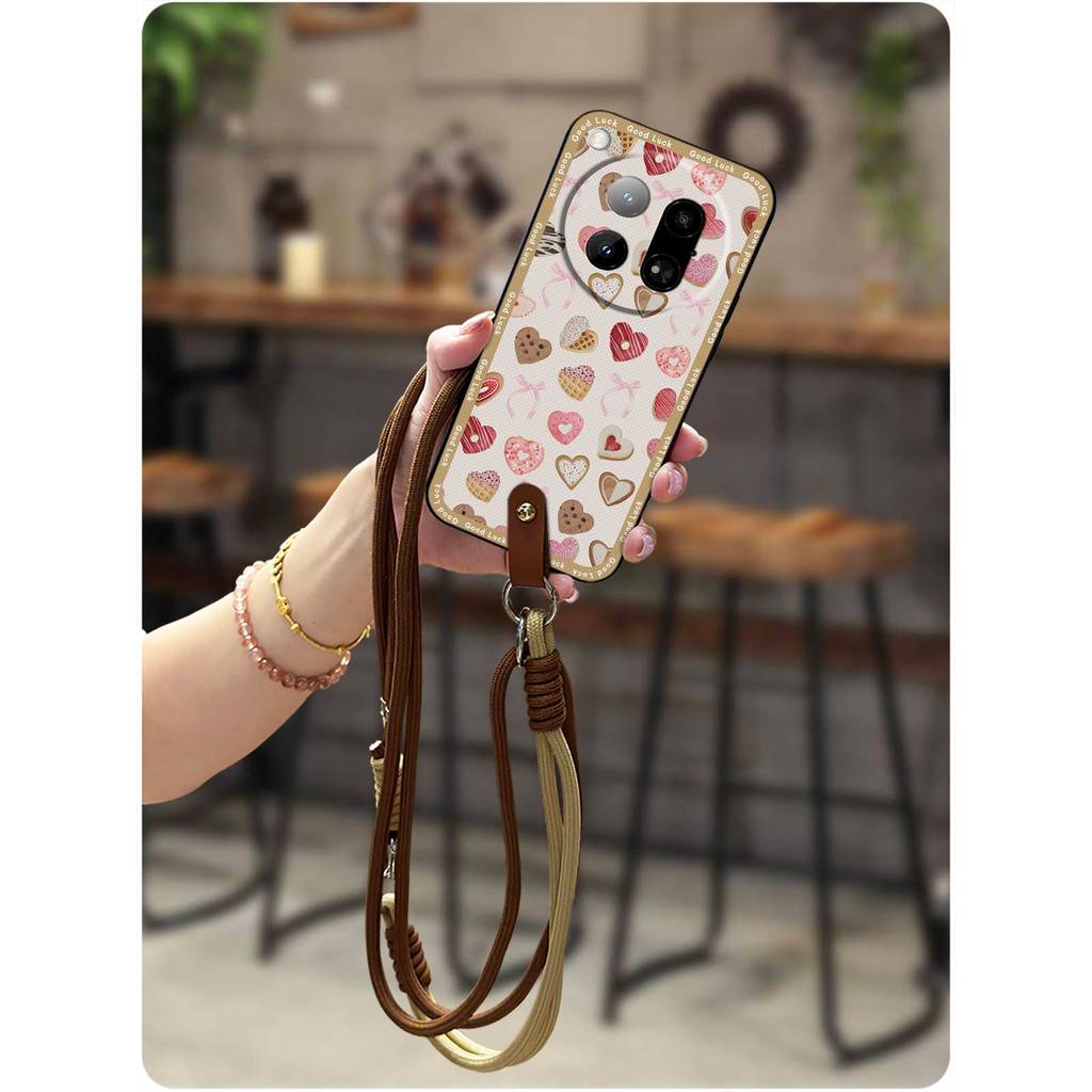 กันน้ําน่ารักเคสโทรศัพท์สําหรับ infinix Zero40 4G/5G Soft Case Full wrap TPU Lanyard ซิลิโคน Graffit