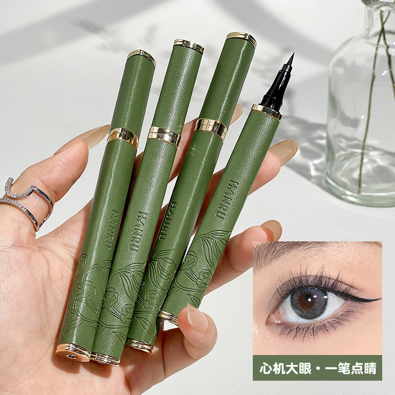 CJ Tourmaline Finishing Pen กันน้ํา Non-Smudge Brush Hook Line Pen Type Liquid Pen