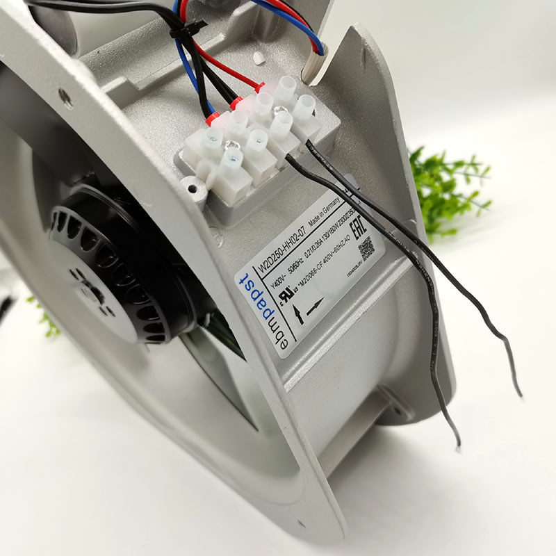 ของแท้ใหม่เอี่ยมเยอรมัน ebmpapst W2D250-HH02-07 28080 28CM 400V พัดลมระบายความร้อน