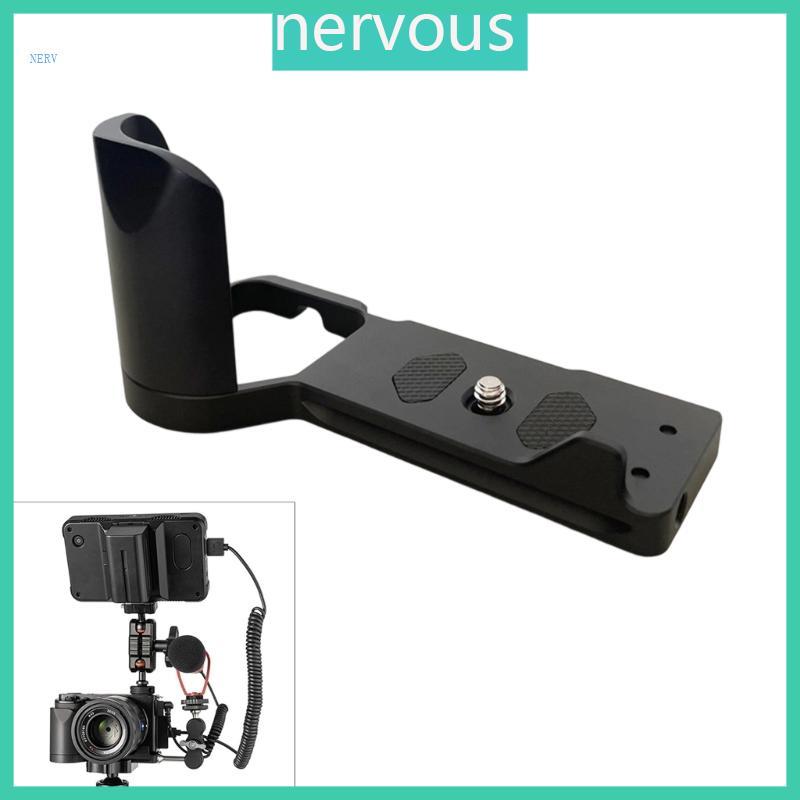 NERV L Bracket Plate Quick Release Hand Grip พร้อมที่จับสําหรับ ZV E10 Perfectly สําหรับการบันทึกการ