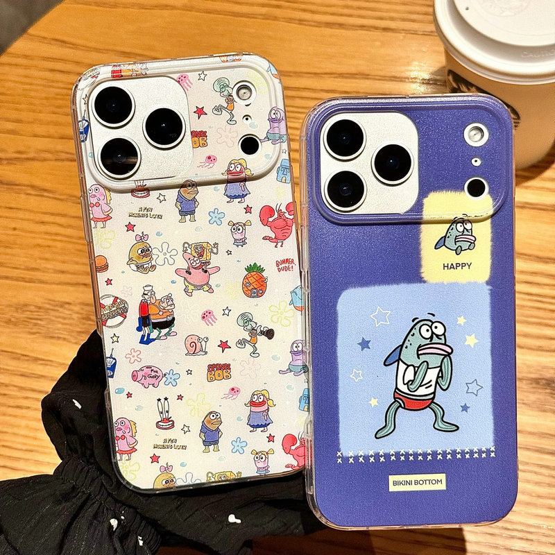 ใหม่น่ารักการ์ตูน SpongeBob เคสโทรศัพท์สําหรับ Vivo Y31 Y21D Y400 Y400Pro Vivo 60 5G กรณี TPU Anti-D