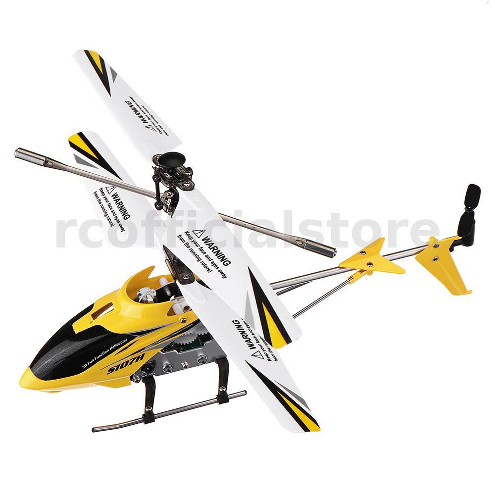 SYMA S107H 2.4G 3.5CH ระดับความสูงอัตโนมัติถือเฮลิคอปเตอร์ RC พร้อม Gyro RTF ราคา ถูกที่สุด ดีลบีเคเค แกลเลอรีภาพที่ 3