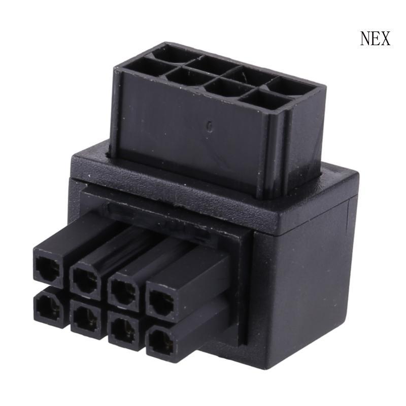 NEX 90 องศามุม Power Adapter GPU Power Connector สําหรับเดสก์ท็อปกราฟิกการ์ด GPU Power Adapter