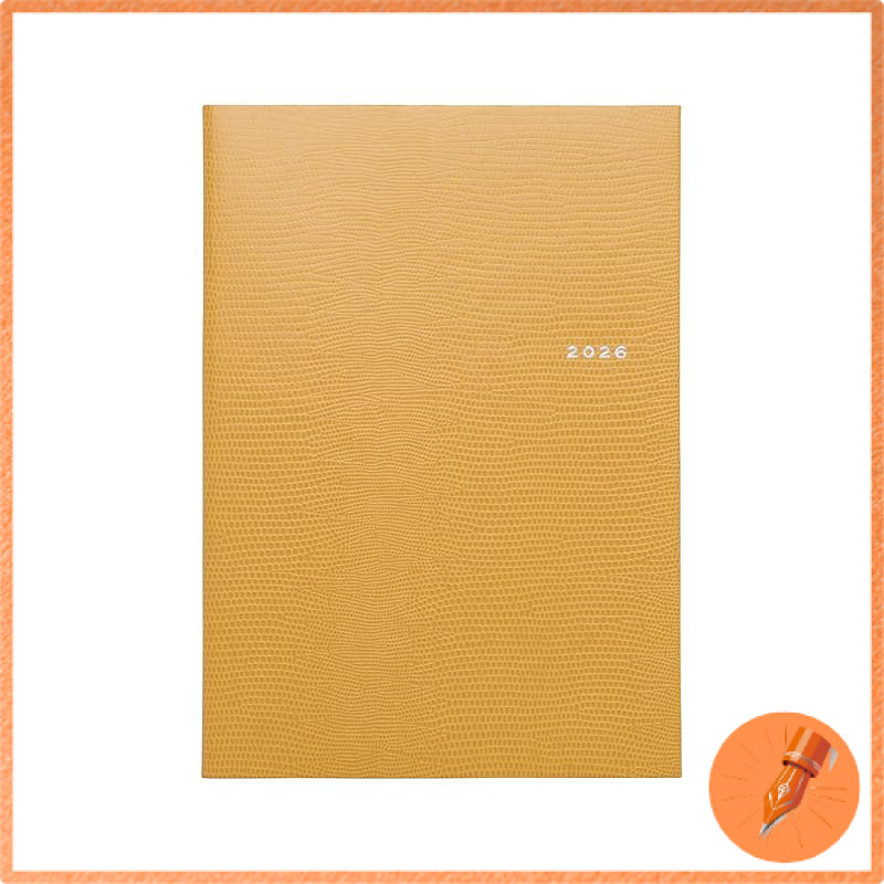 Hightide Reptila A5 Monthly Planner 2026 Starting October 2025