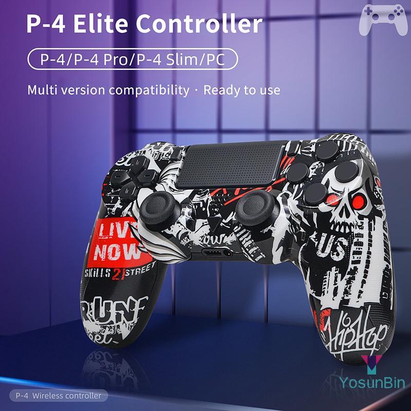 YosunBin] คอนโทรลเลอร์เกมแพดไร้สายสําหรับ PS4/PS4 Pro Joy Pad Gyro คอนโซลเกมคู่สําหรับ PlayStation 4