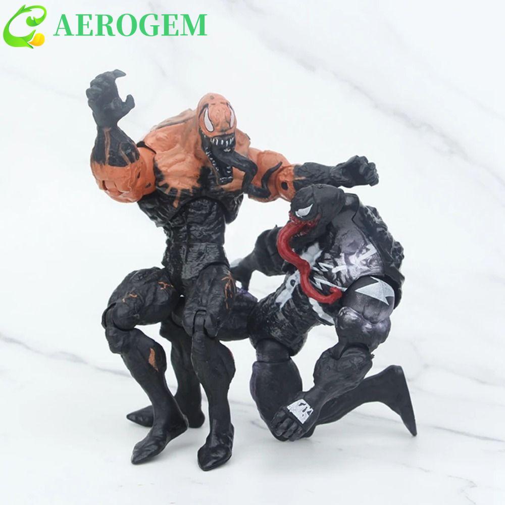AEROGEM Venom Action Figure, ภาพยนตร์ Periphery 3D Venom ของเล่น, เครื่องประดับรถสะสมฮาโลวีน 16 ซม. 