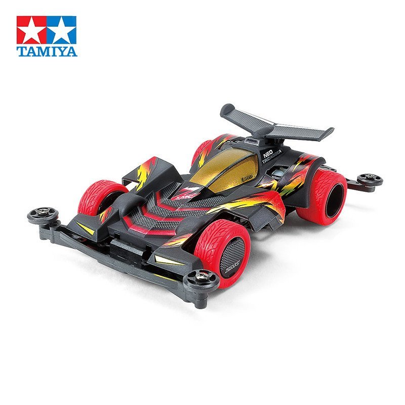 พร้อมสต็อก TAMIYA TAMIYA สี่ล้อไดรฟ์ 9558 ใหม่สามเหลี่ยม Arrow ZMC คาร์บอนระยะ S2 แชสซีประกอบของเล่น