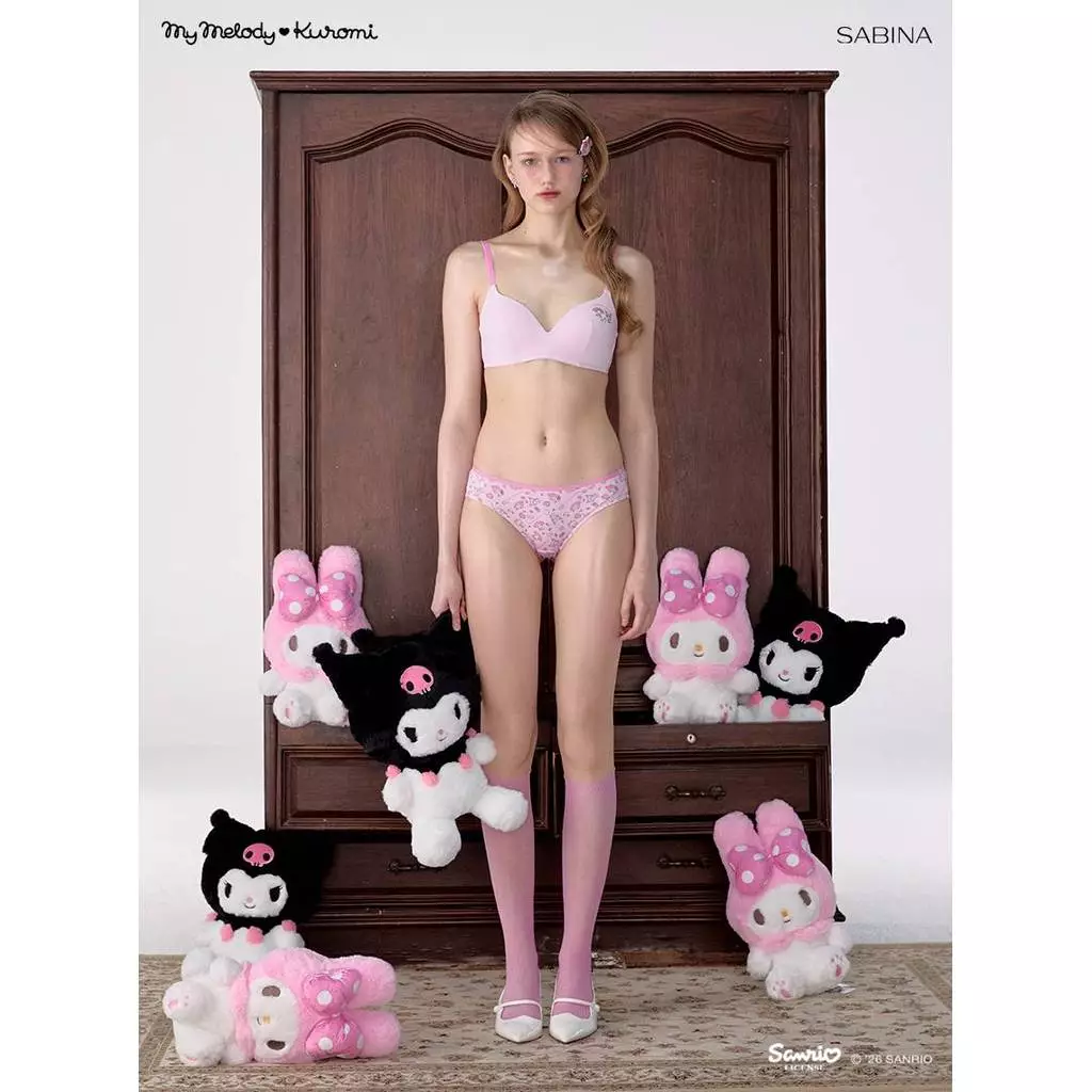 My Melody & Kuromi กางเกงในทรงบิกินี่ รหัส NUL26006
