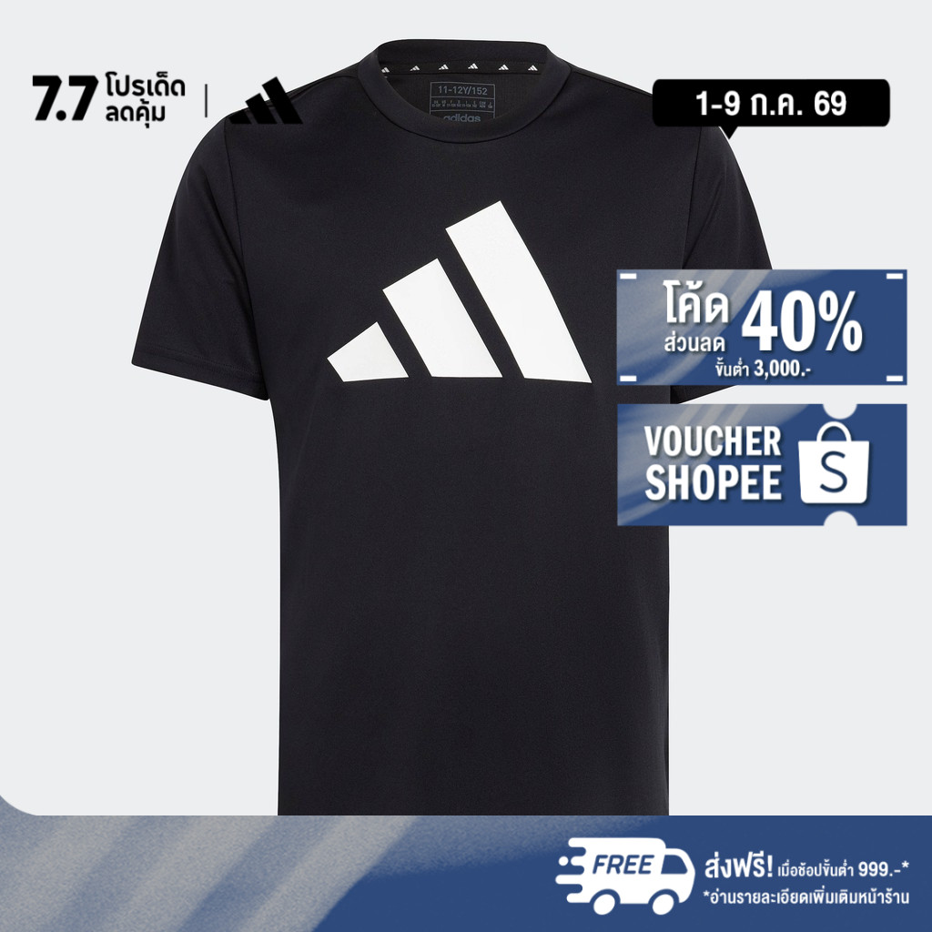 adidas Lifestyle & Gym & Training Train Essentials AEROREADY Logo Regular-Fit Tee Unisex Black IC5659