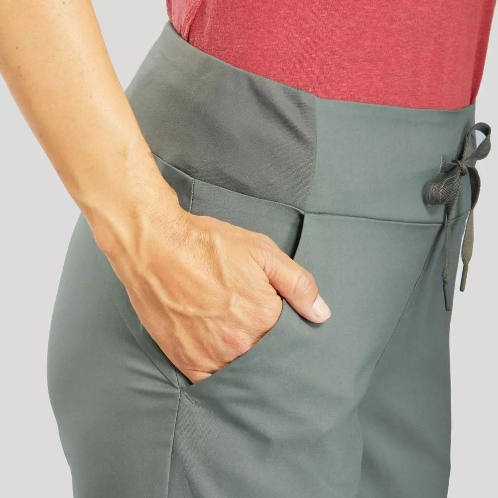 Decathlon กางเกงเดินป่าผู้หญิง รุ่น NH100 สีเทา thumbnail 6