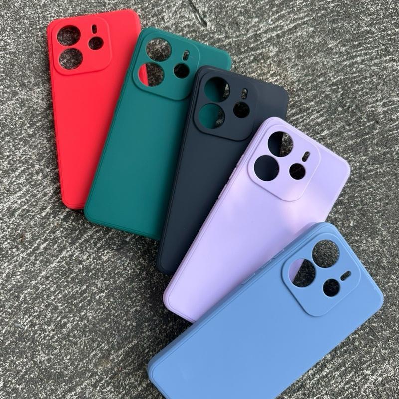 TpuCase กันกล้อง สีพื้น สำหรับXiaomi Mi15 M15pro Redmi Note14(4G) Note14(5G) Note14pro(5G) Note14pro