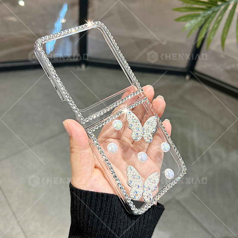แฟชั่นผีเสื้อเพชร Shining Casing สําหรับ Infinix Zero รูปที่ 4