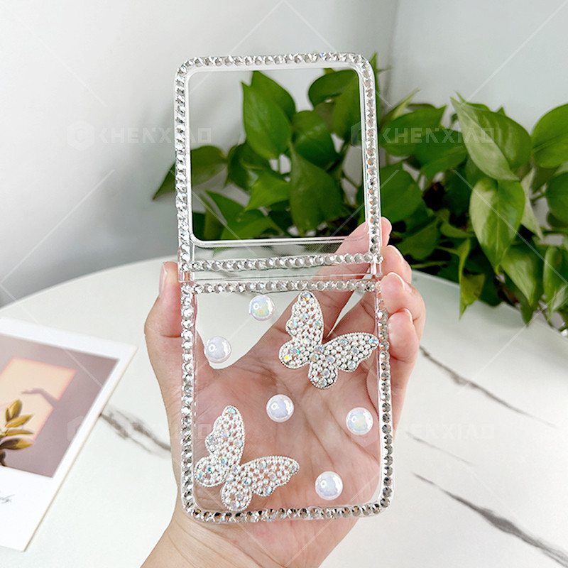 แฟชั่นผีเสื้อเพชร Shining Casing สําหรับ Infinix Zero รูปที่ 7