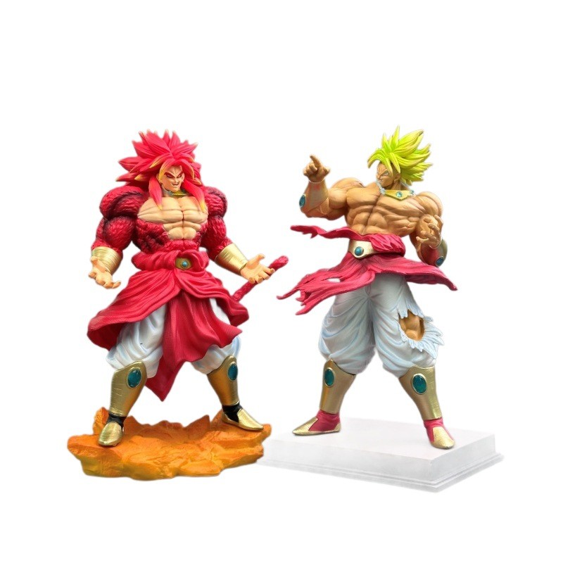 อะนิเมะ Dragon Ball Super Saiyan 4 Broly GK รูปปั้นตกแต่งรูป