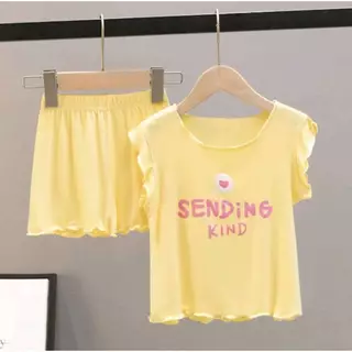 ชุดเสื้อผ้าเด็กผู้หญิง นุ่มสบาย ใส่สบายตลอดวัน